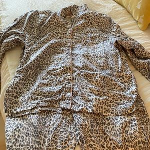 Victoria Secret animal print Pajamas